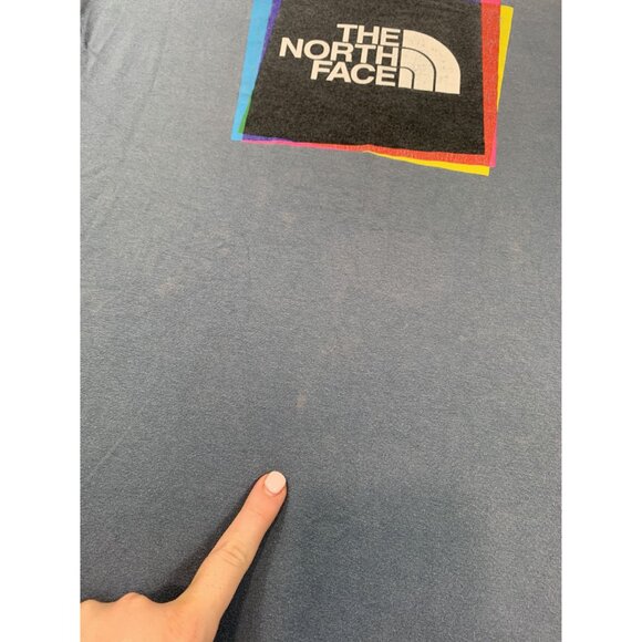 The North Face Men's Medium Blue Graphic Shirt - Picture 5 of 11